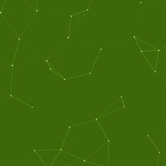 Network Mesh Procedural Art background illustration