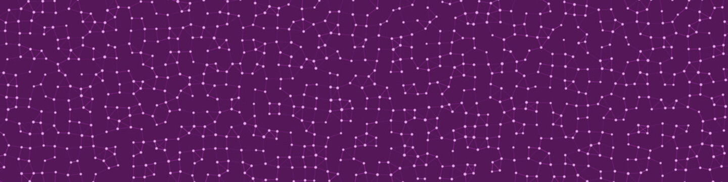 Network Mesh Procedural Art background illustration