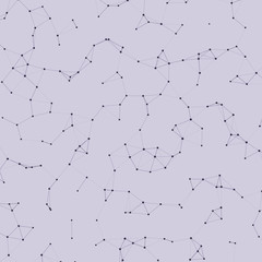 Network Mesh Procedural Art background illustration