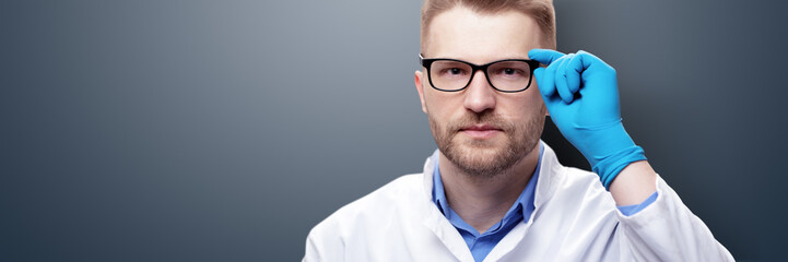 Young doctor against new Coronavirus 2019-nCoV
