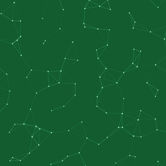 Network Mesh Procedural Art background illustration