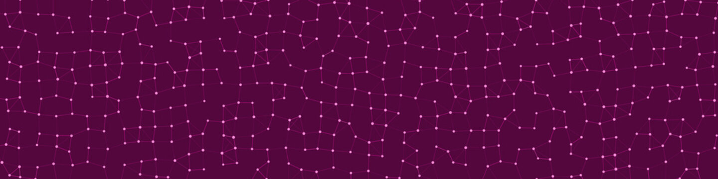 Network Mesh Procedural Art background illustration