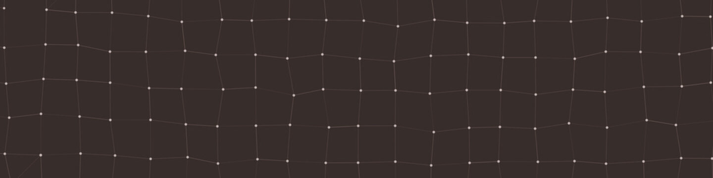 Network Mesh Procedural Art background illustration