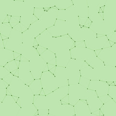 Network Mesh Procedural Art background illustration