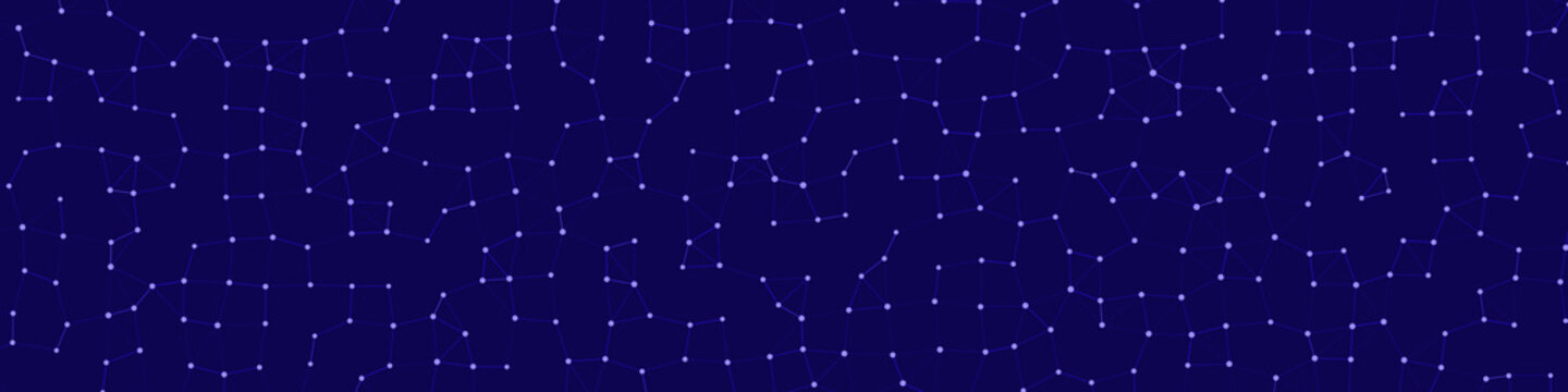 Network Mesh Procedural Art background illustration
