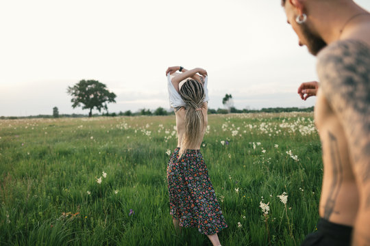 running to freedom