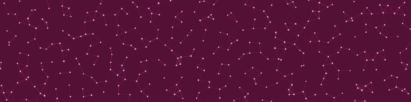 Network Mesh Procedural Art background illustration