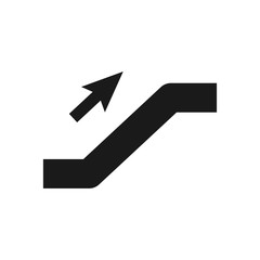 stair icon in trendy flat style, ladder vector icon