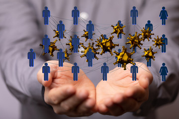 epidemic virus people group 3d epidemic