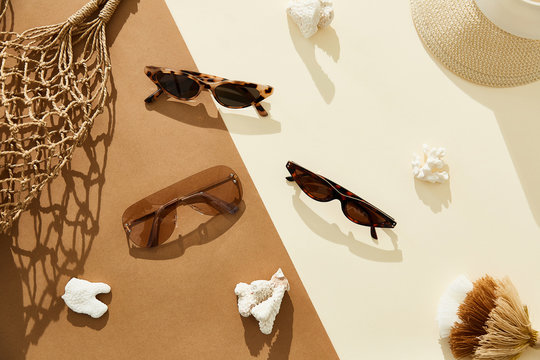 Summer eyewear still life
