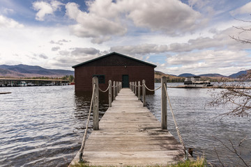 jezioro © kolorowekadry
