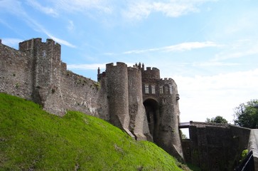Fototapeta na wymiar Dover Castle , Kent , UK