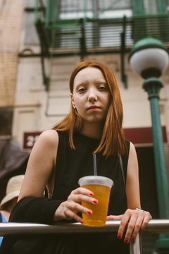 Teenager in the city