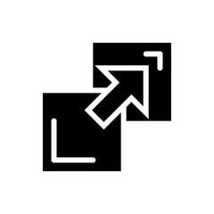 Fullscreen Vector Colour With Glyph Icon Illustration