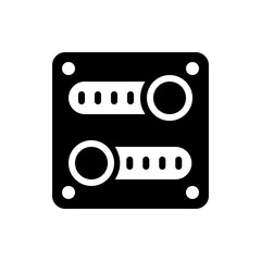 Setting Tweak Vector Colour With Glyph Icon Illustration