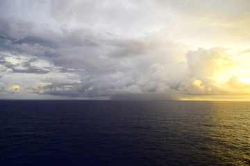 Sunrise with Incoming Storm