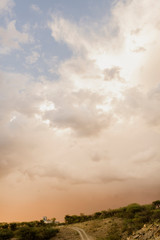 Fototapeta premium Sunset, Namibia