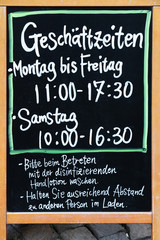 Desinfektion wegen Corona