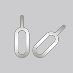 Tool for eject SIM card smartphone phone