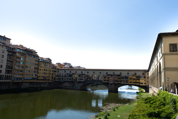 Obraz premium ponte vecchio florence italy