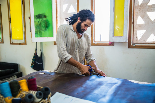 Cutting Leather