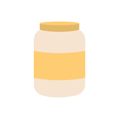 Isolated pill bottle icon