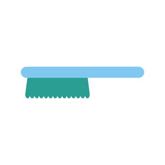 brush flat style icon vector design