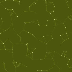 Network Mesh Procedural Art background illustration
