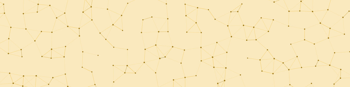 Network Mesh Procedural Art background illustration