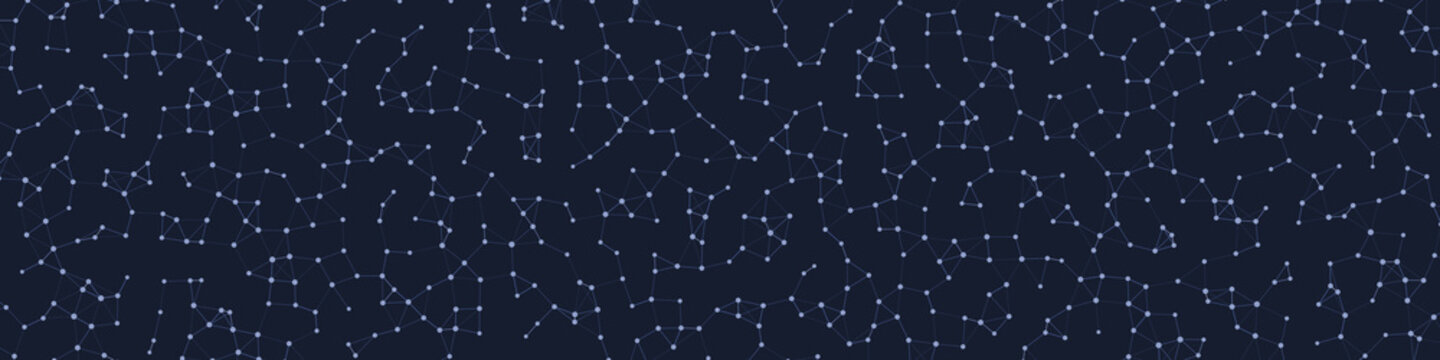 Network Mesh Procedural Art background illustration