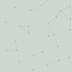 Network Mesh Procedural Art background illustration