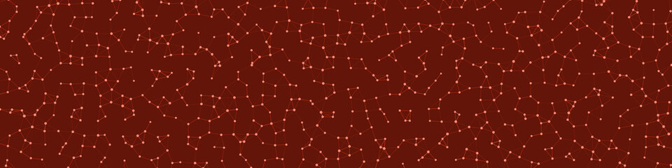 Network Mesh Procedural Art background illustration