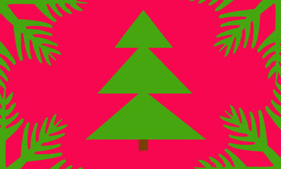Obraz premium Christmas tree design
