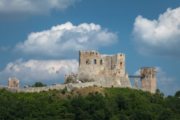 Fototapeta na wymiar Castle of Csesznek, Csesznek Hungary