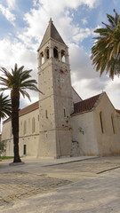 Fototapeta na wymiar Church in Trogir in croatia