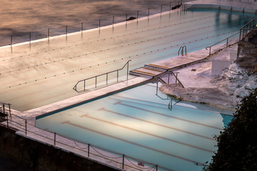 Swimming pool by the sea, Sydney Australia