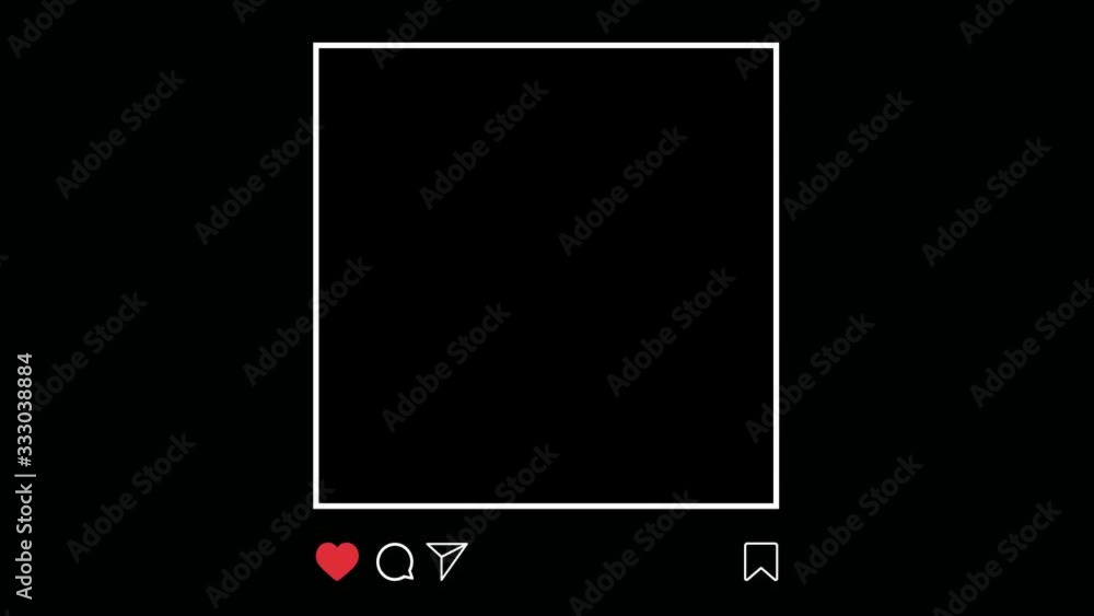 Poster comments, likes, follower counter increase quickly animation with user interface. 4k video.