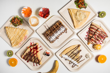 Tasty crepes