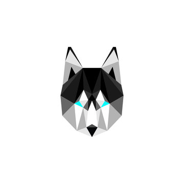 Husky Sign,Husky Icon, Wolf Icon