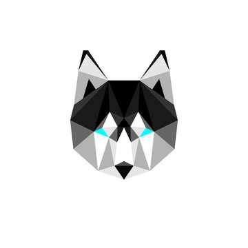 Husky Sign,Husky Icon, Wolf Icon