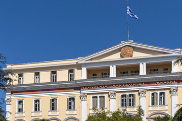 Fototapeta na wymiar Ministry of Macedonia and Thrace in Thessaloniki, Greece
