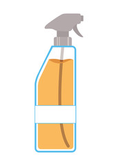 Isolated spray bottle vector design