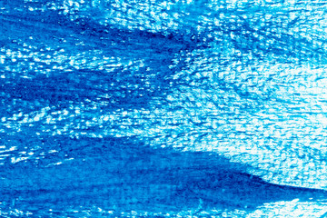 Naklejka premium Abstract grunge blue watercolor hand painting background for decoration.