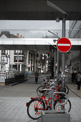 bicycle on the street