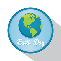 Earth day label