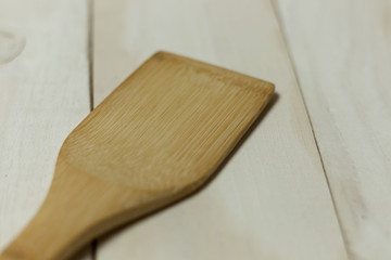 spatule en bois cuisine nature