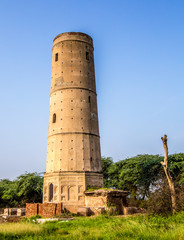 Architecture of Hiran Minar, Sheikhupura, Pakistan