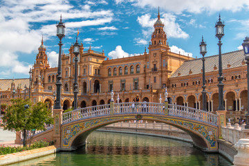 bridge square of sevilla