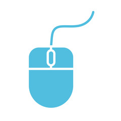 mouse hardware silhouette style icon