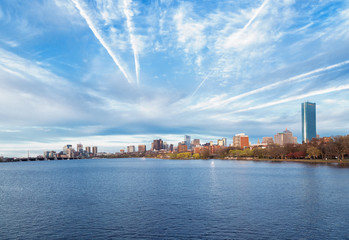 A Scenic View of Boston City